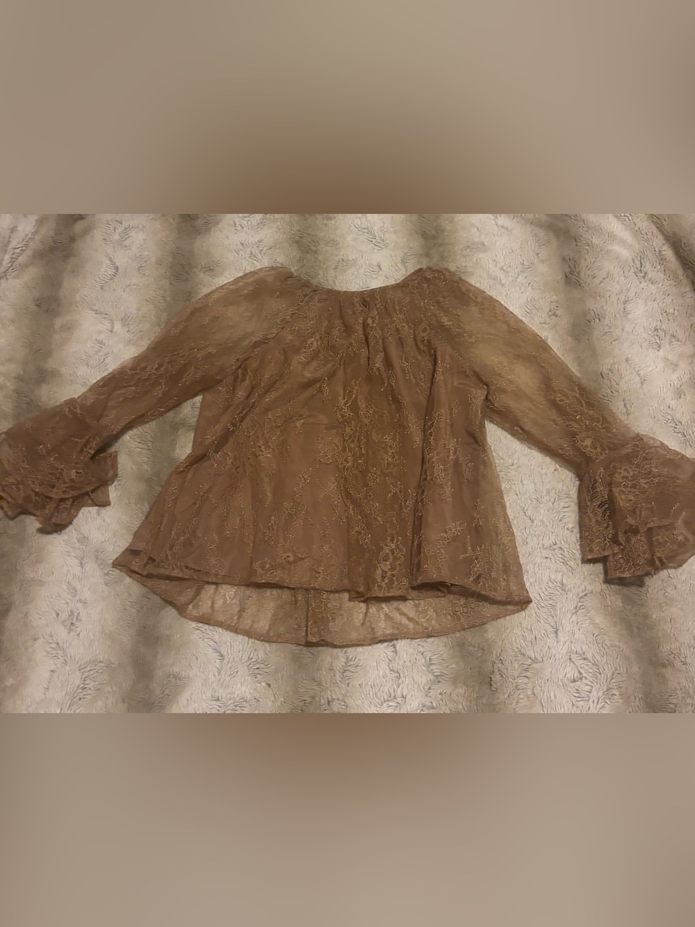 XS LOFT LACE BLOUSE - NEW